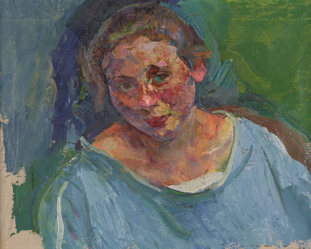 Portrét Hilde Stuhler-Herzmansky od Anton Kolig
