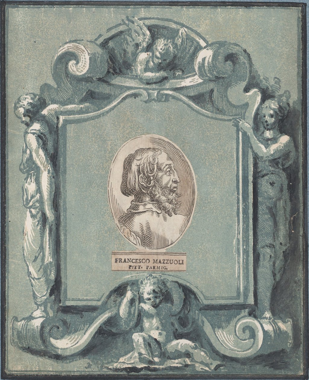 Frontispis, před rokem 1749. od Anton Maria Zanetti