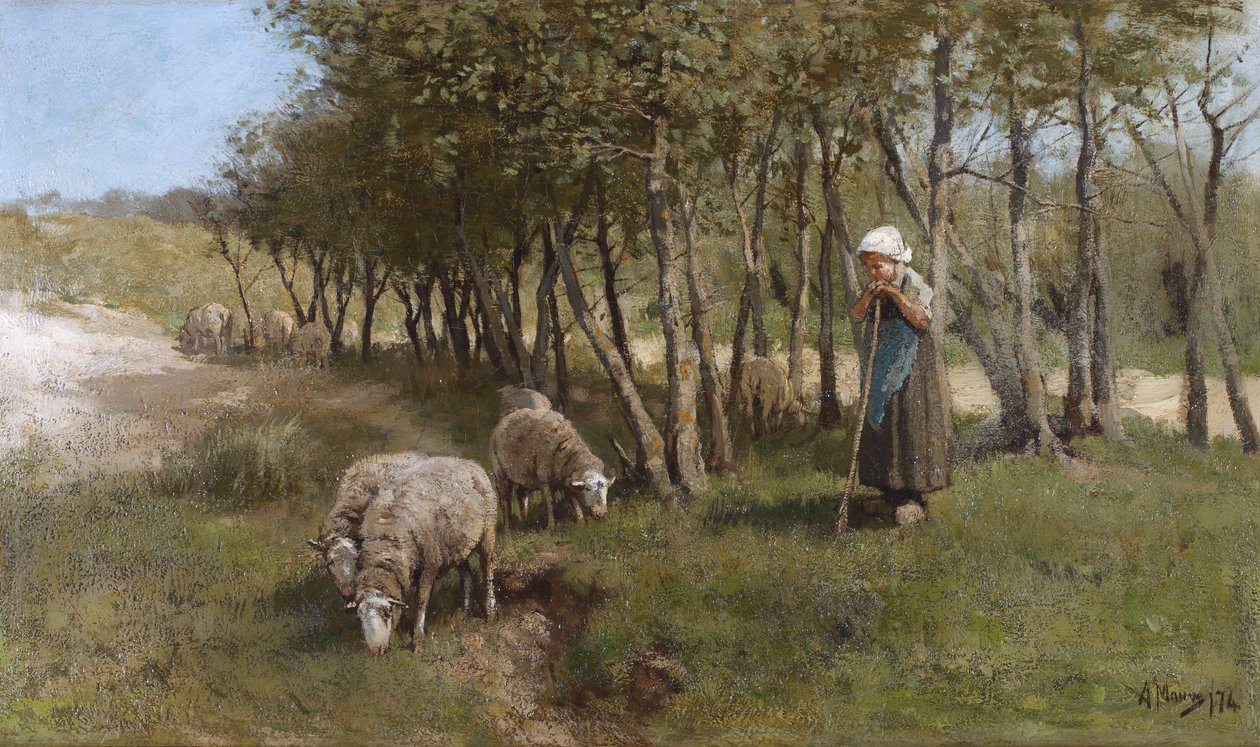 Dekkersova duna, autor: Anton Mauve od Anton Mauve