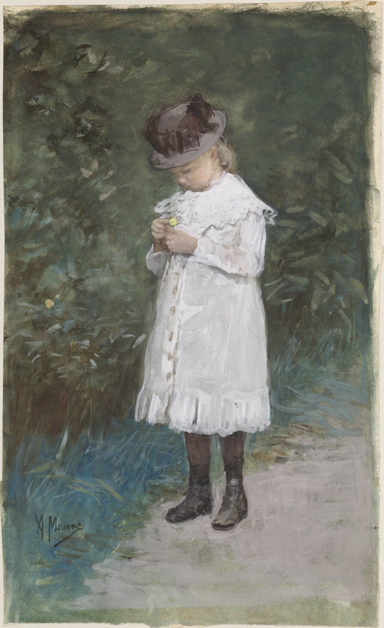 Elisabeth Mauve (nar. 1875), dcera umělce od Anton Mauve
