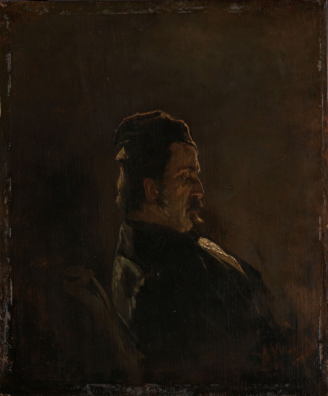Portrét Pietera Frederika van Ose, malíře od Anton Mauve