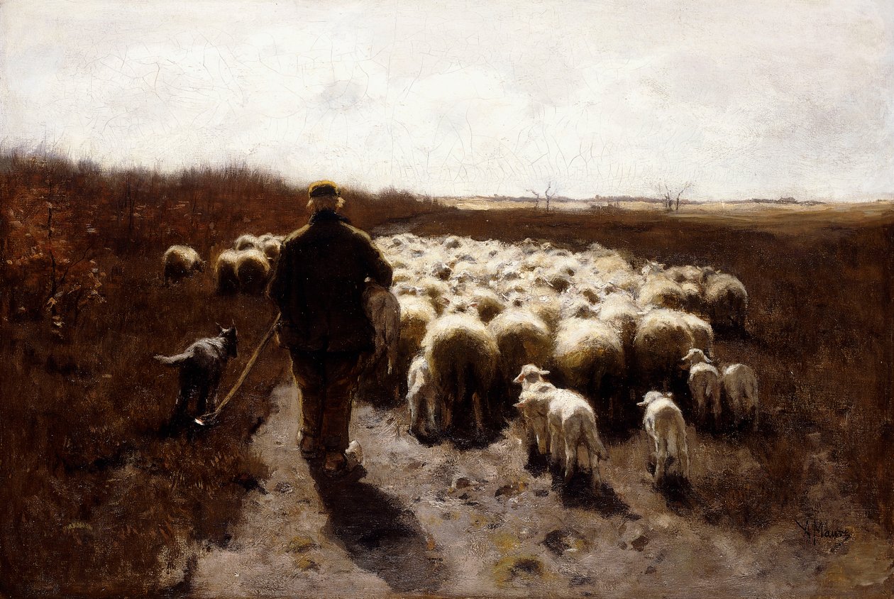 Návrat Hejna, od Anton Mauve