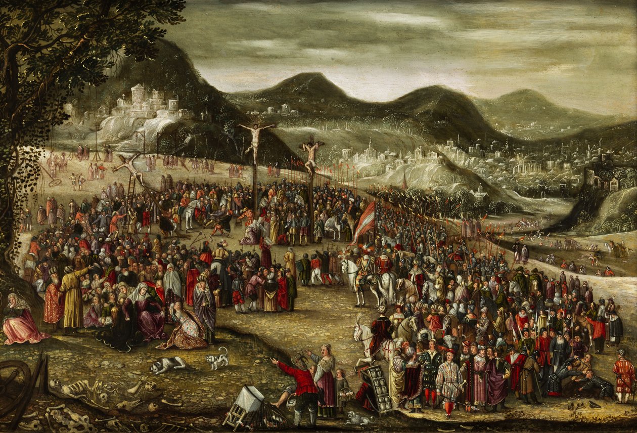 Kalvárie od Anton Mozart