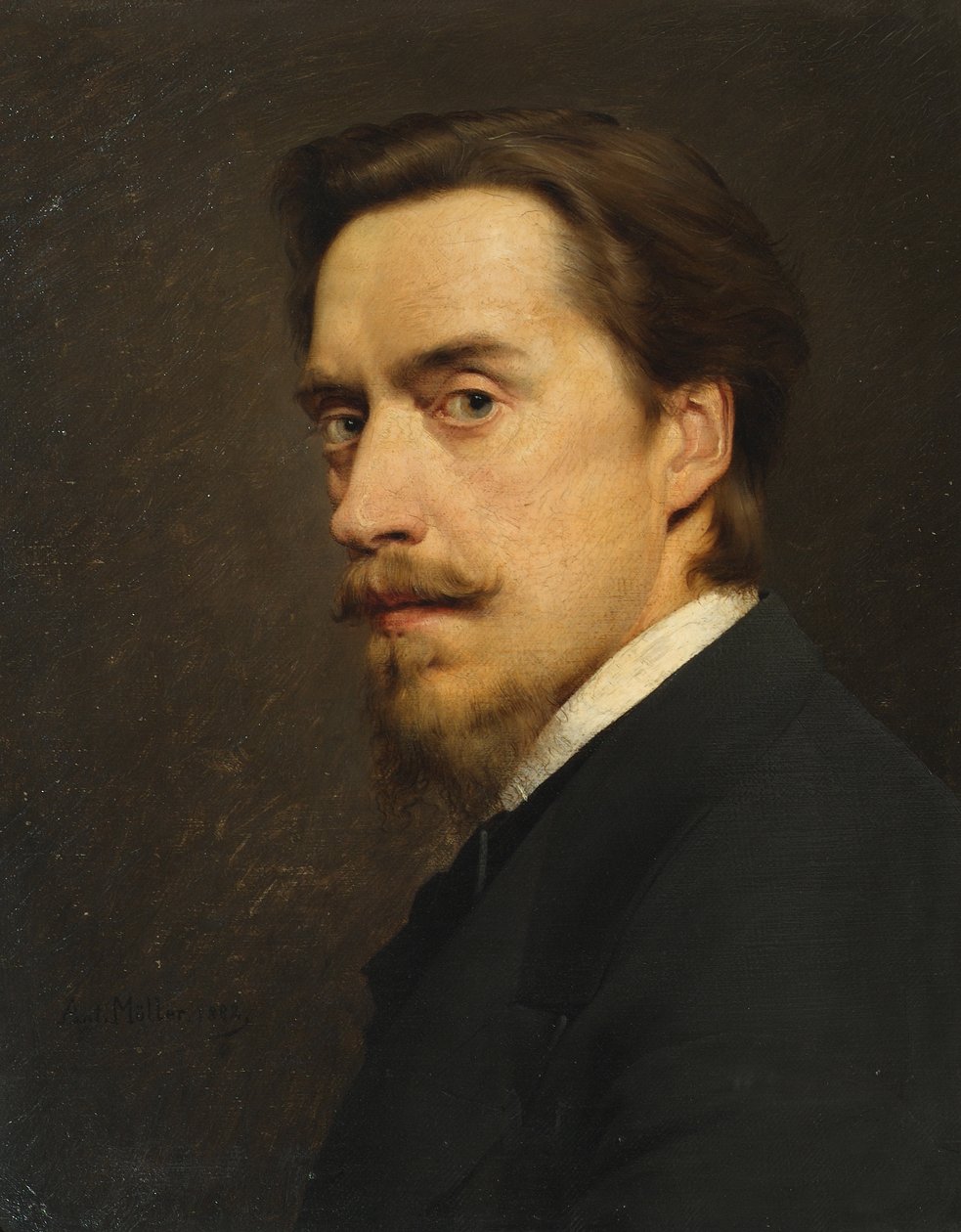 autoportrét od Anton Muller