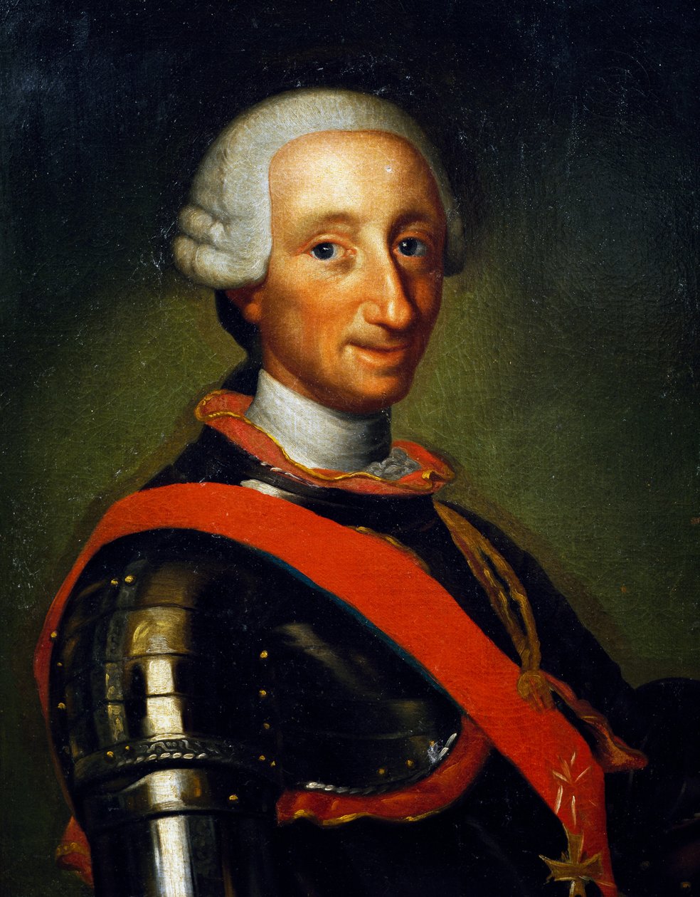 Portrét Karla III Bourbonského od Anton Raphael (after) Mengs