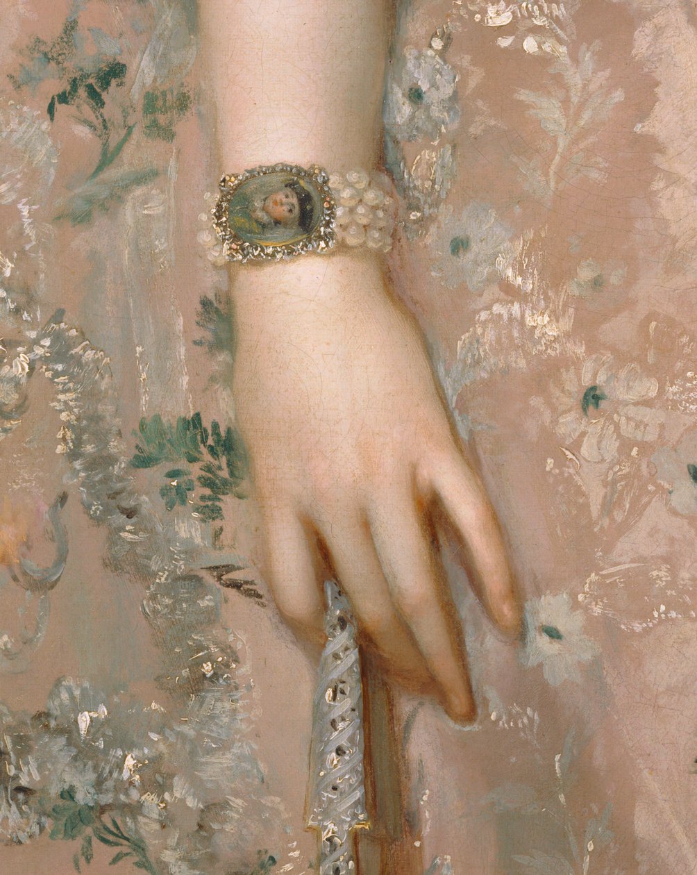 Marie-Luisa de Parme, manželka svého bratrance ... od Anton Raphael (attr. to) Mengs