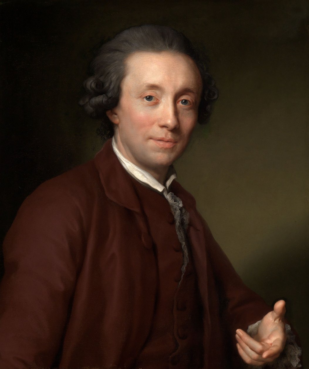 Portrét státního ministra barona Wilhelma von Edelsheima od Anton Raphael Mengs