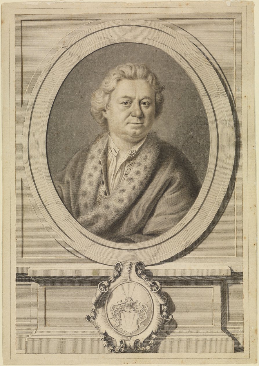 Portrét staršího pána (předloha pro mědirytinu) od Anton Raphael Mengs