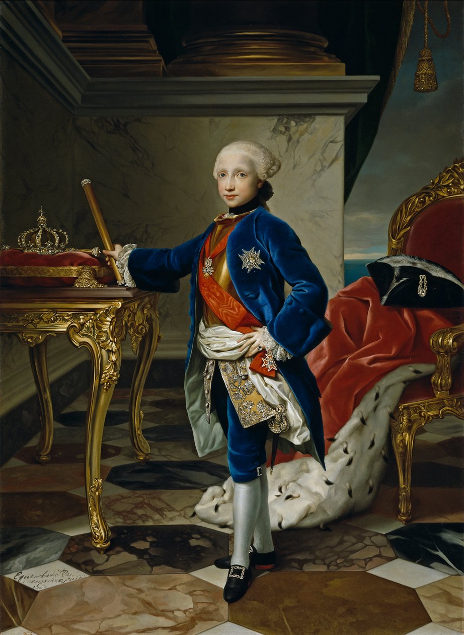 Ferdinand IV. Neapolský od Anton Raphael Mengs