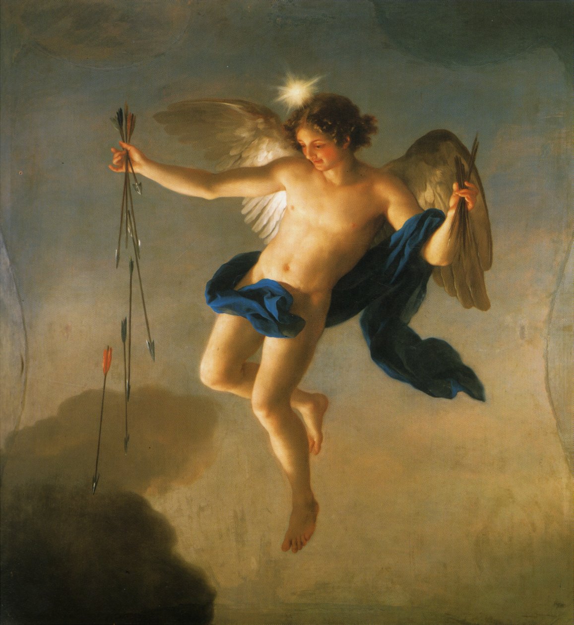 Hesperus jako zosobnění večera od Anton Raphael Mengs