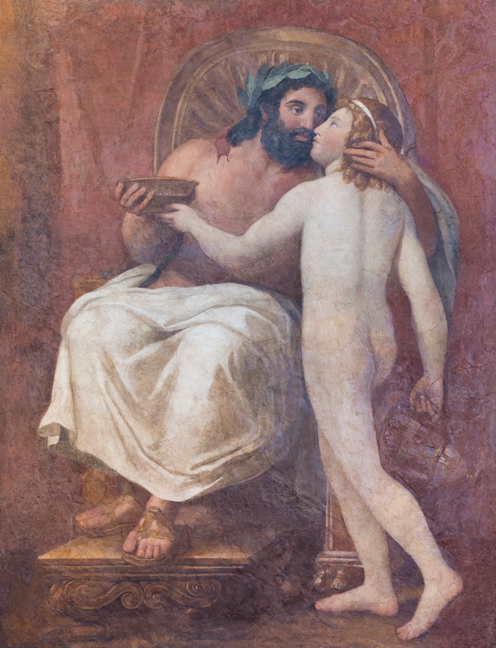 Jupiter a Ganymedes od Anton Raphael Mengs