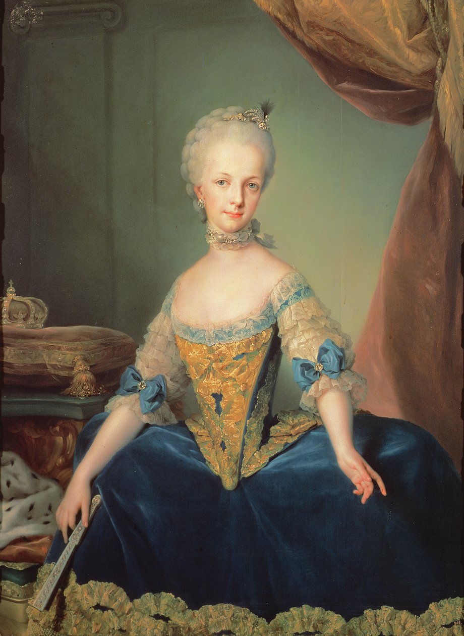 Marie Josefa Rakouská od Anton Raphael Mengs
