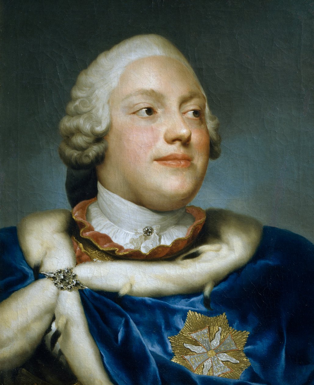 Portrét korunního prince Fridricha Christiana saského kurfiřta, olej na plátně, 53x41 cm od Anton Raphael Mengs