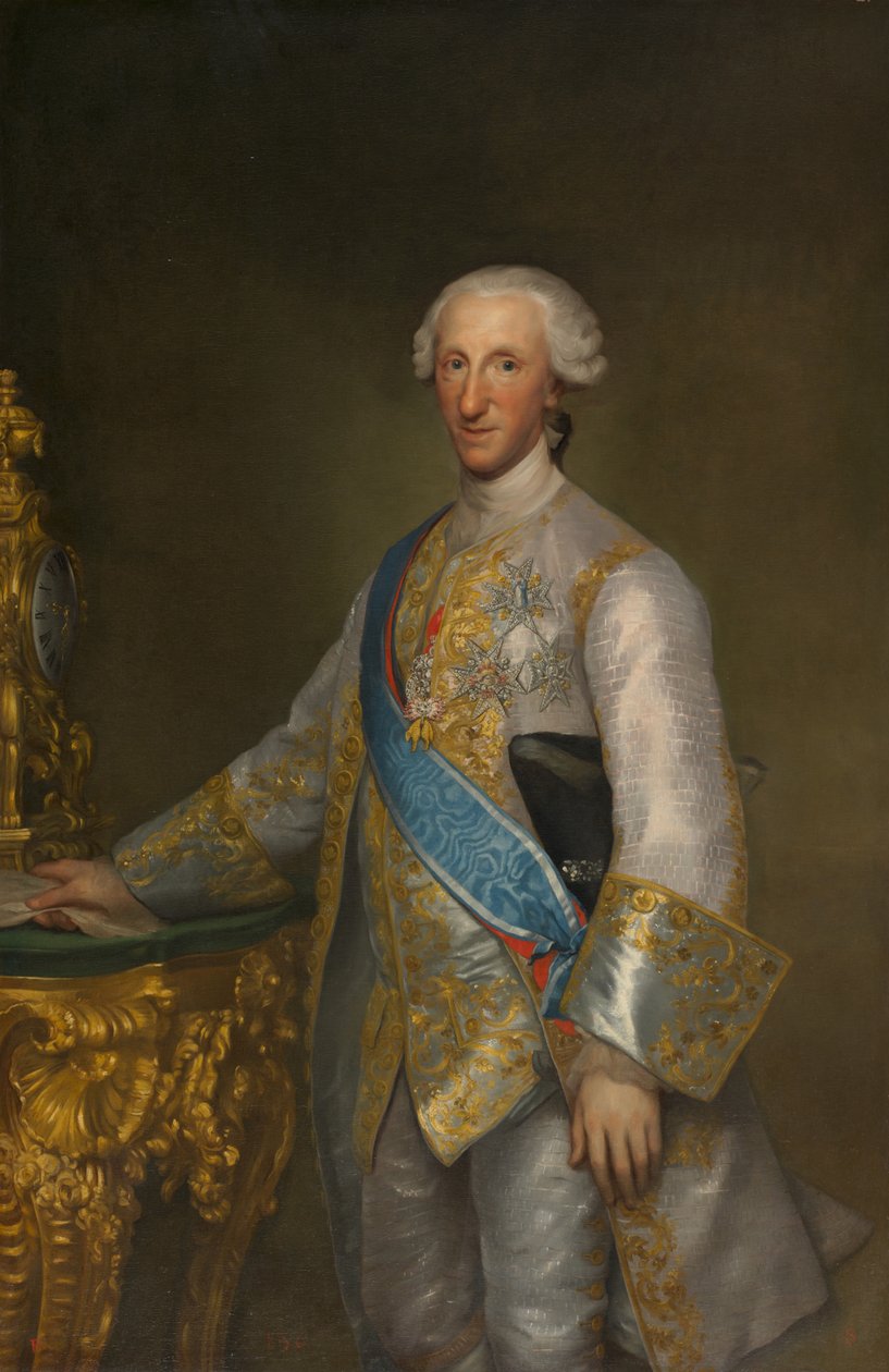Portrét Infante Don Luis de Borbon, kolem roku 1776 od Anton Raphael Mengs