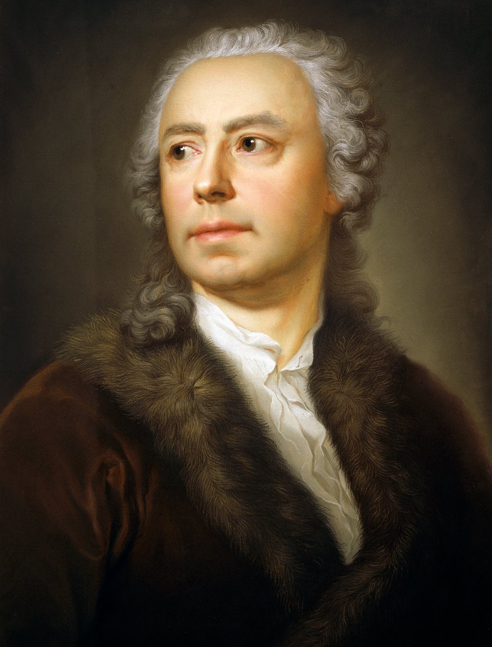 Portrét Ismaela Mengse, Anton Raphael Mengs, pastel na papíře od Anton Raphael Mengs