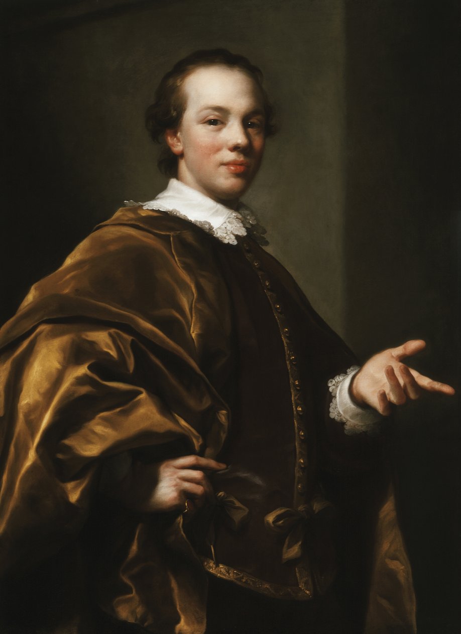 Portrét Johna, vikomta z Garlies, pozdějšího 7. hraběte z Galloway, v roli pána z Garlies od Anton Raphael Mengs