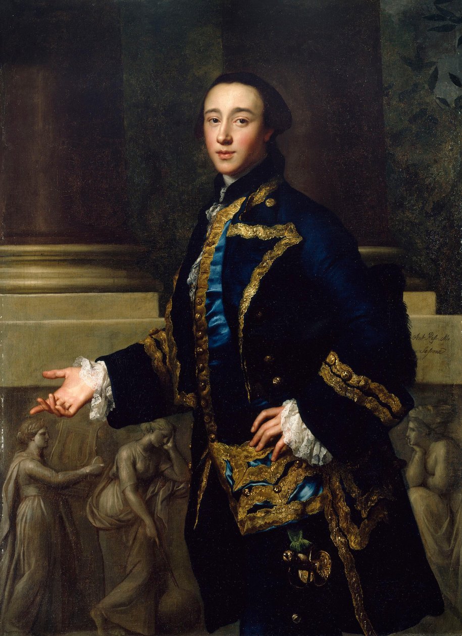 Portrét Thomase Conollyho (1738–1803) od Anton Raphael Mengs