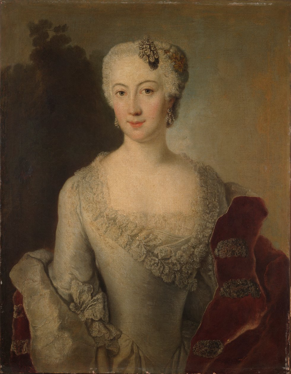 Portrét ženy od Anton Raphael Mengs