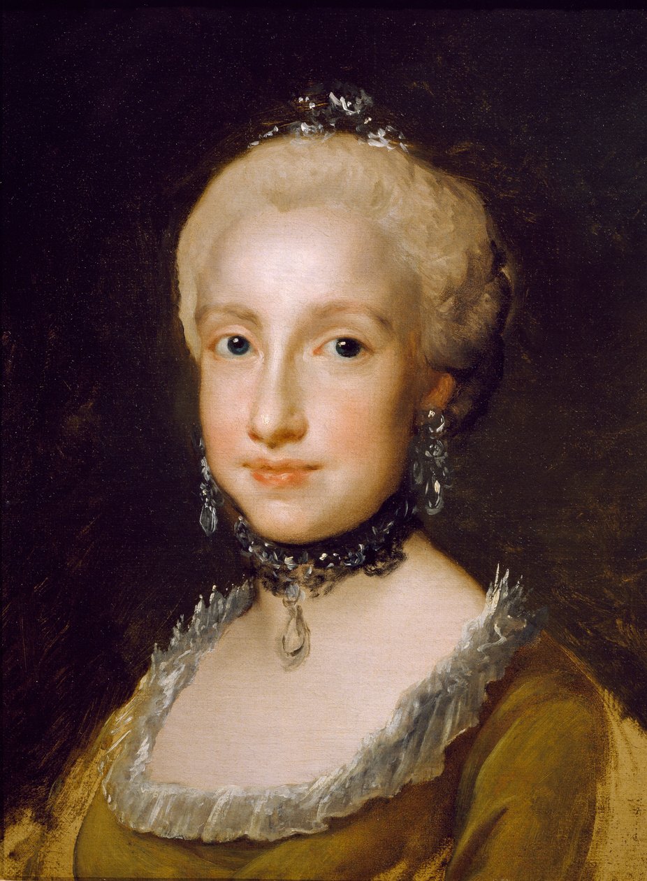 Portrét Infanta Marie Luisy Bourbonské od Antona Raphaela Mengse od Anton Raphael Mengs