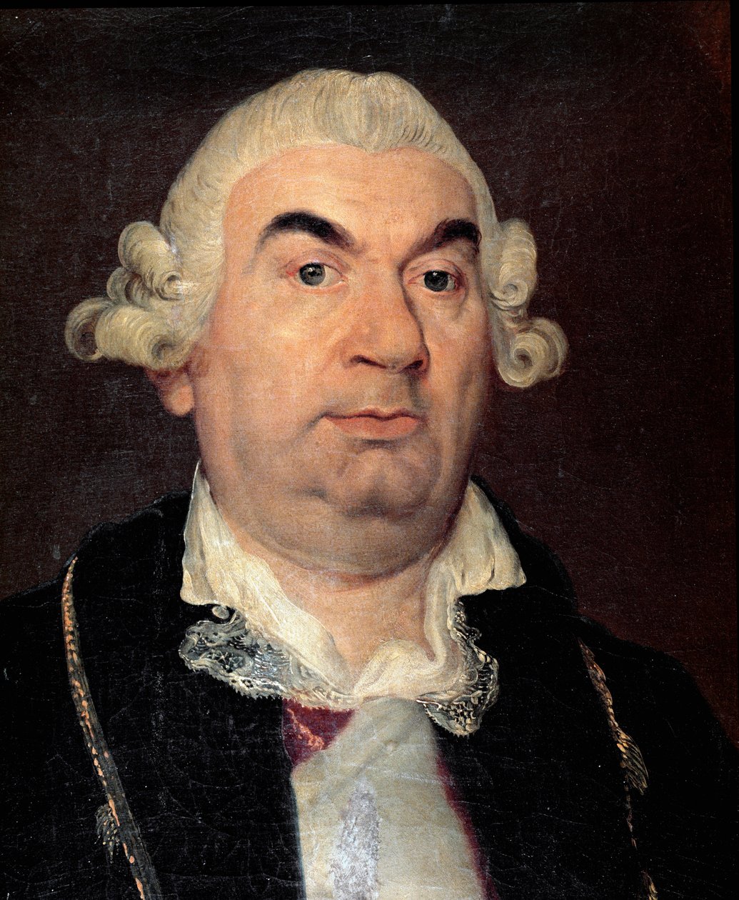 Portrét italského skladatele Niccolo Jommelliho (1714 -1774) Malba Antona Raphaela Mengse (1728-1779) Bologna 18. století, Museo Civico Biblioteca Musicale od Anton Raphael Mengs