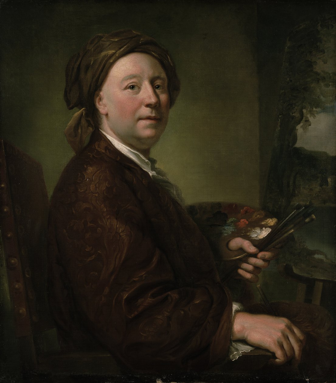 Richard Wilson (1714-82) 1752 (olej na plátně) od Anton Raphael Mengs