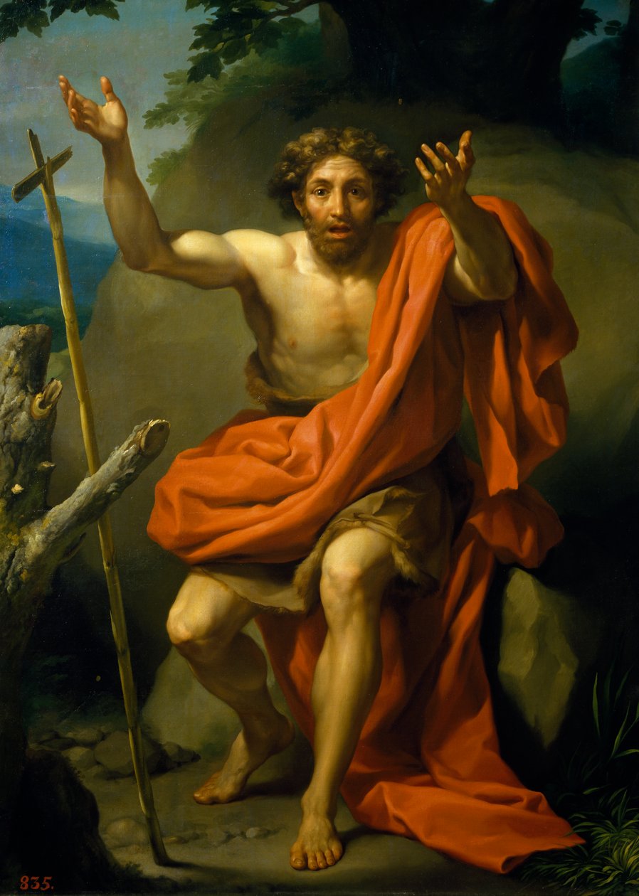 Kázání svatého Jana Křtitele, Anton Raphael Mengs od Anton Raphael Mengs