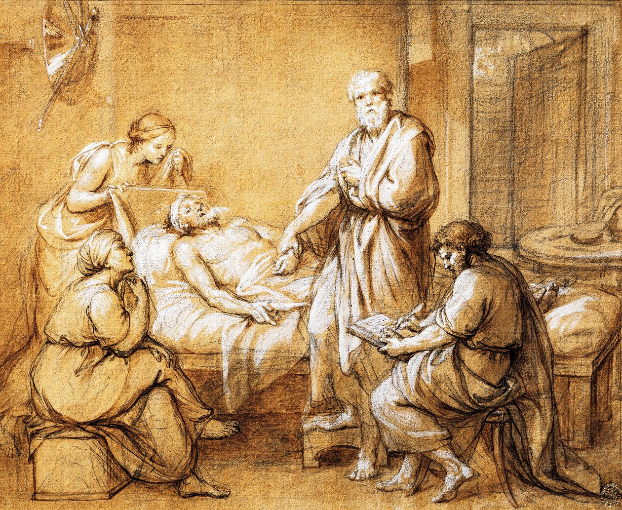 Testament of Eudamida, Anton Raphael Mengs od Anton Raphael Mengs