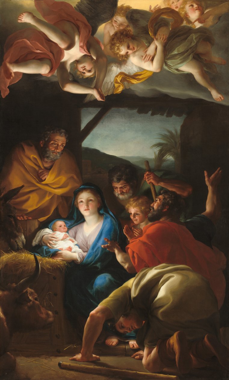 Klanění pastýřů od Anton Raphael Mengs