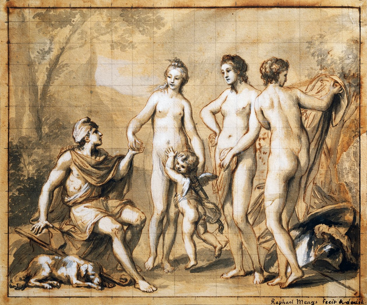 Soud z Paříže, Anton Raphael Mengs od Anton Raphael Mengs