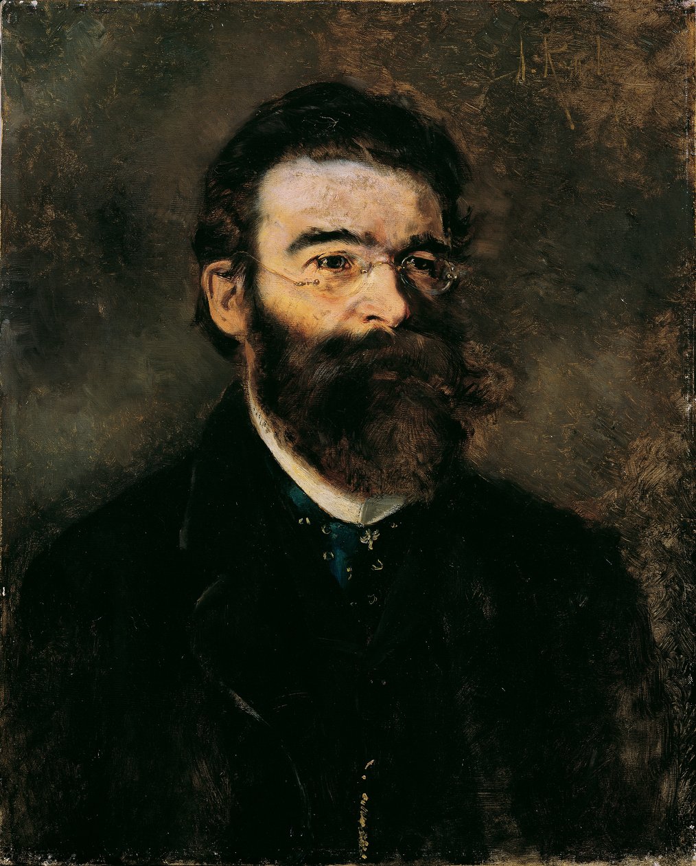 Internista profesor Samuel Stern (?) od Anton Romako