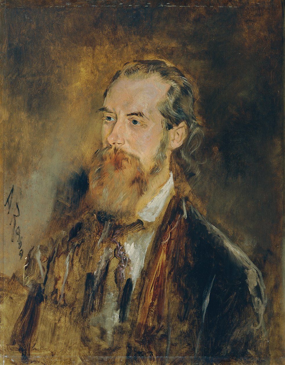 Malíř zvířat Karl Reichert od Anton Romako