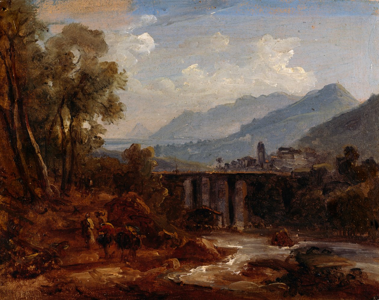 Cava dei Tirreni od Anton Sminck Pitloo