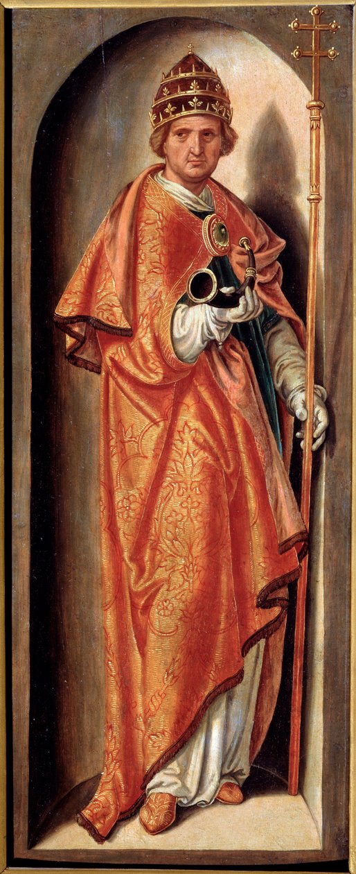 Papež Saint Cornelius, počátek 16. století. od Anton Woensam