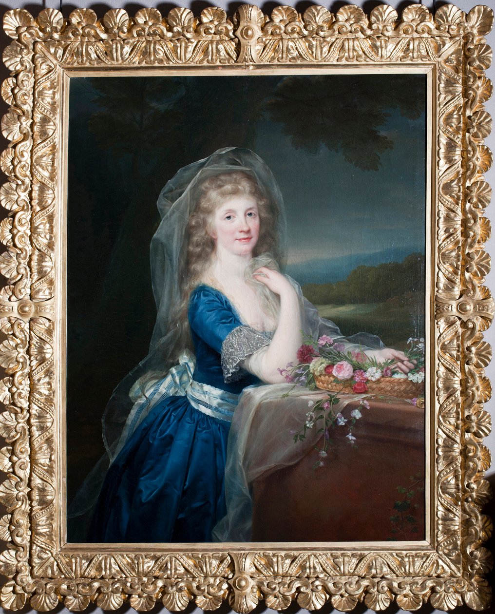 Portrét Anny Pieri Brignole-Sale (Brignole Sale) (1765-1815) Obraz Antona von Marona (1733-1808) Geny, nová pouliční muzea od Anton von Maron