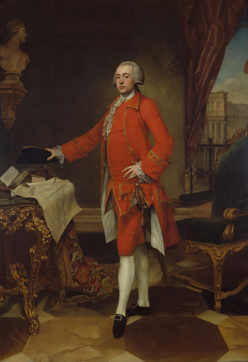 Portrét Peter du Cane 1741-1823 od Anton von Maron