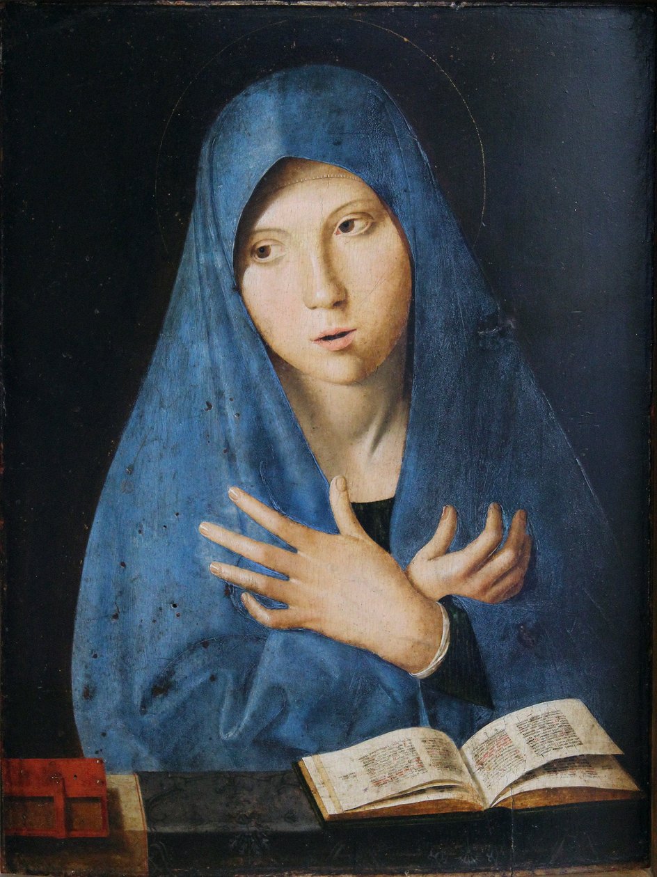Marie Zvěstování od Antonello da Messina