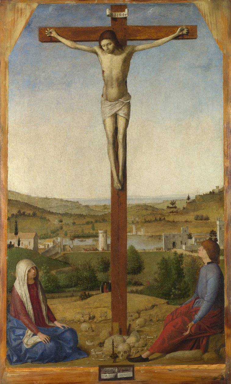 Kristus ukřižovaný, 1475 od Antonello da Messina