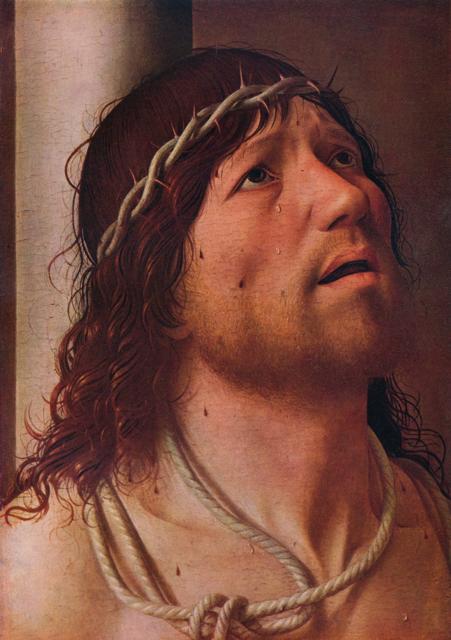 Kristus u sloupu, c1476 od Antonello da Messina
