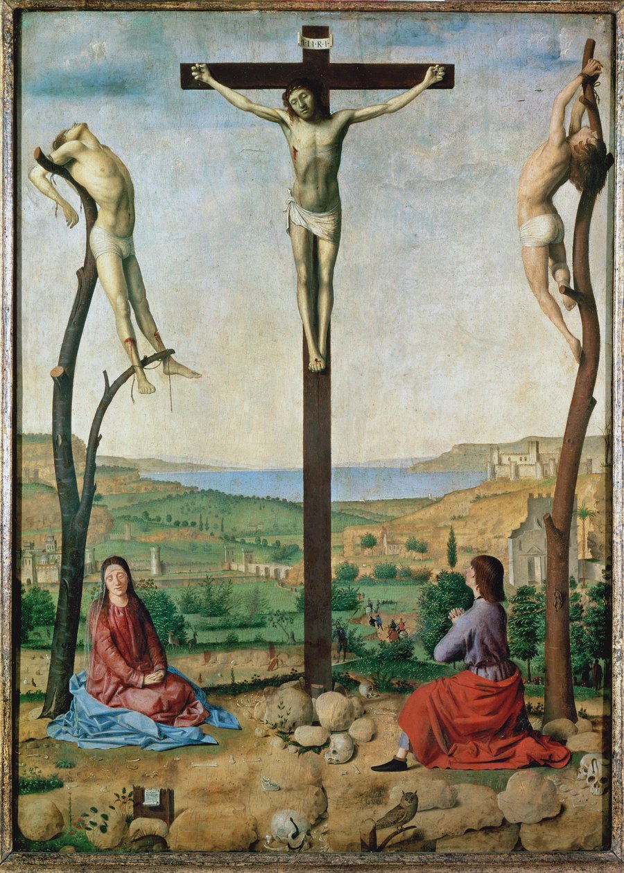 Ukřižování (obraz) od Antonello da Messina
