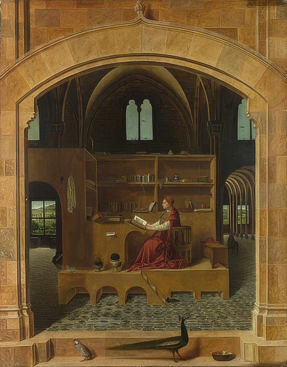 Svatý Jeroným v případu. Kolem roku 1475 od Antonello da Messina