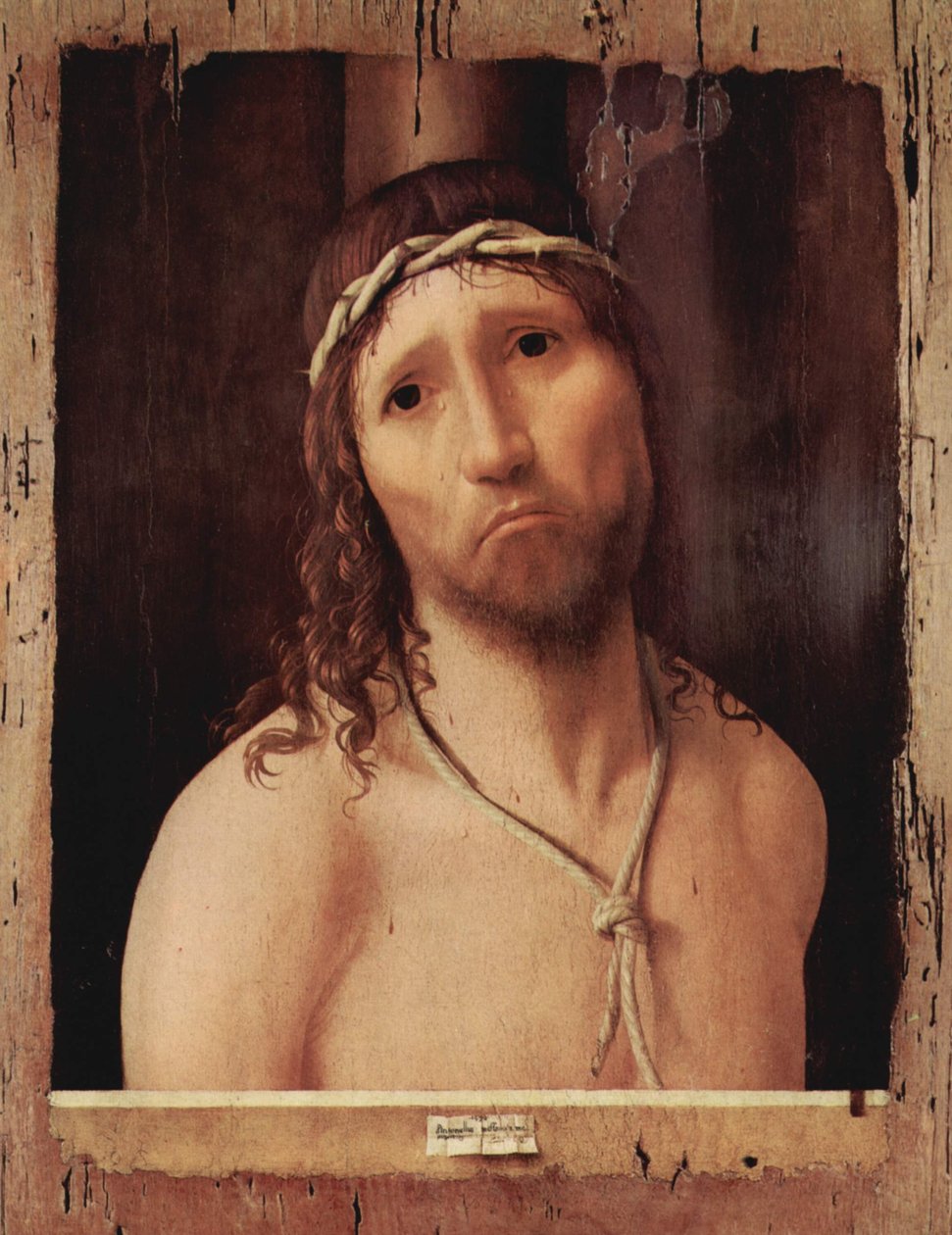 Ecce Homo od Antonello da Messina