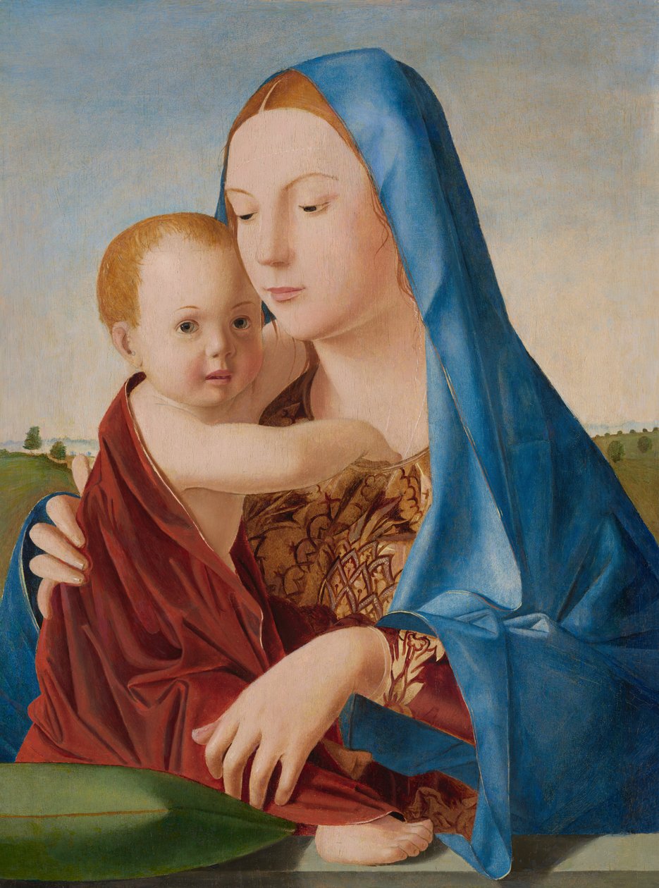Madona s dítětem od Antonello da Messina