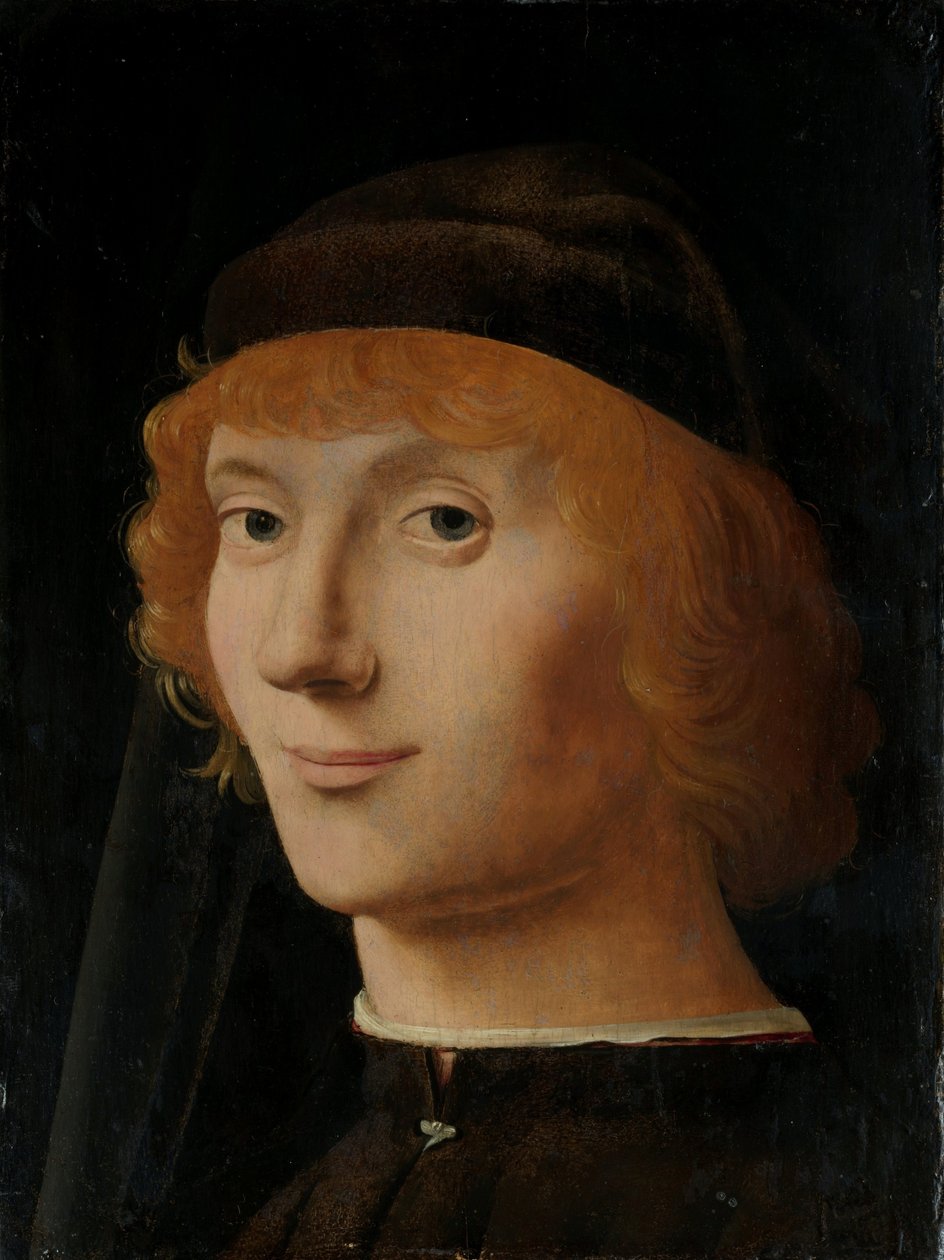 Portrét mladého muže od Antonello da Messina