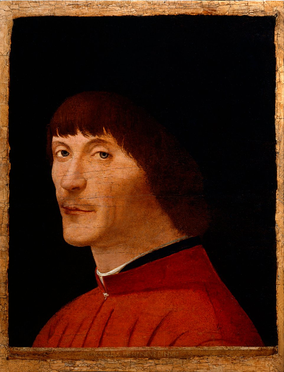 Portrét muže, 1468-1470. od Antonello da Messina