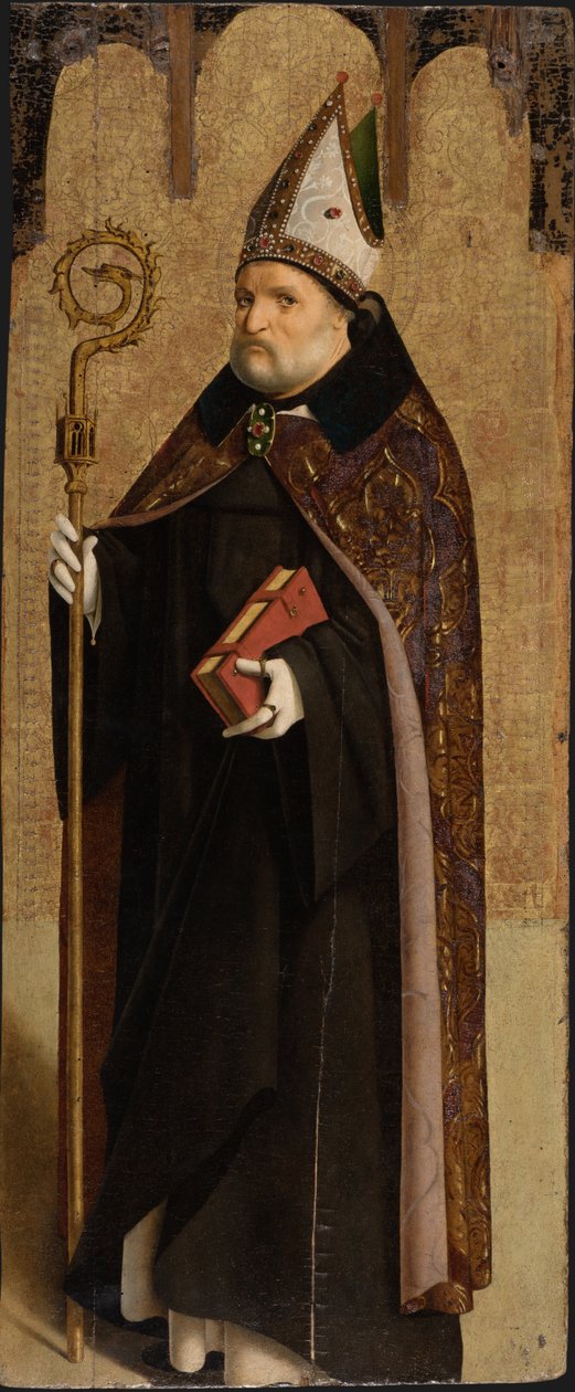 Svatý Benedikt z Nursie, asi 1470-1475. od Antonello da Messina