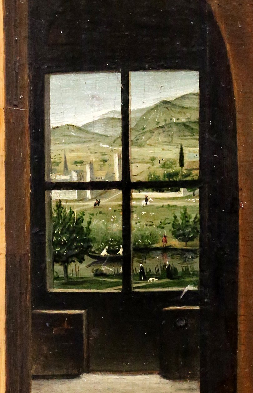 Svatý Jeroným ve své pracovně, detail, asi 1475 (olej na desce) od Antonello da Messina