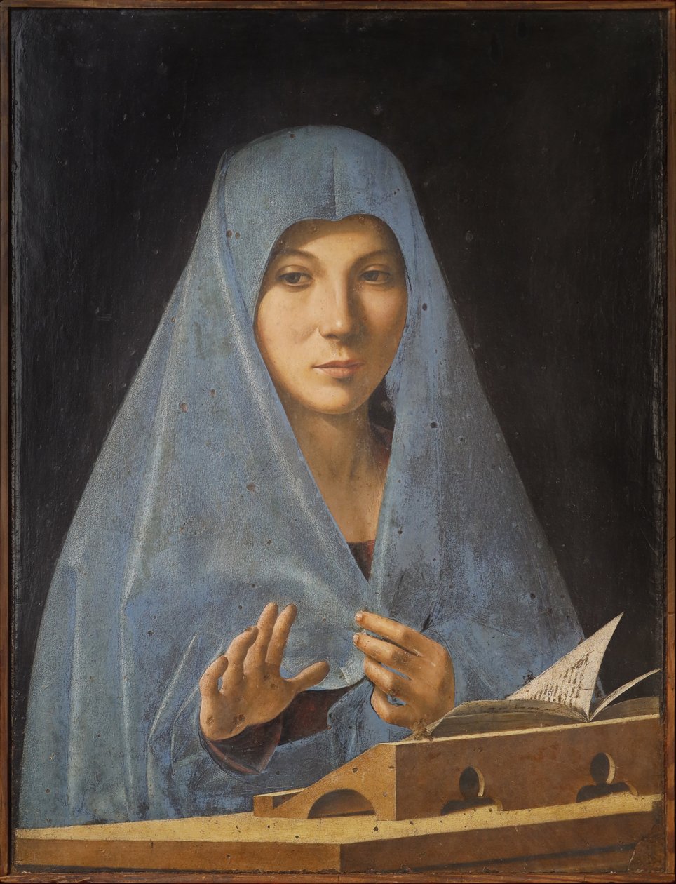 Zvěstování od Antonello da Messina