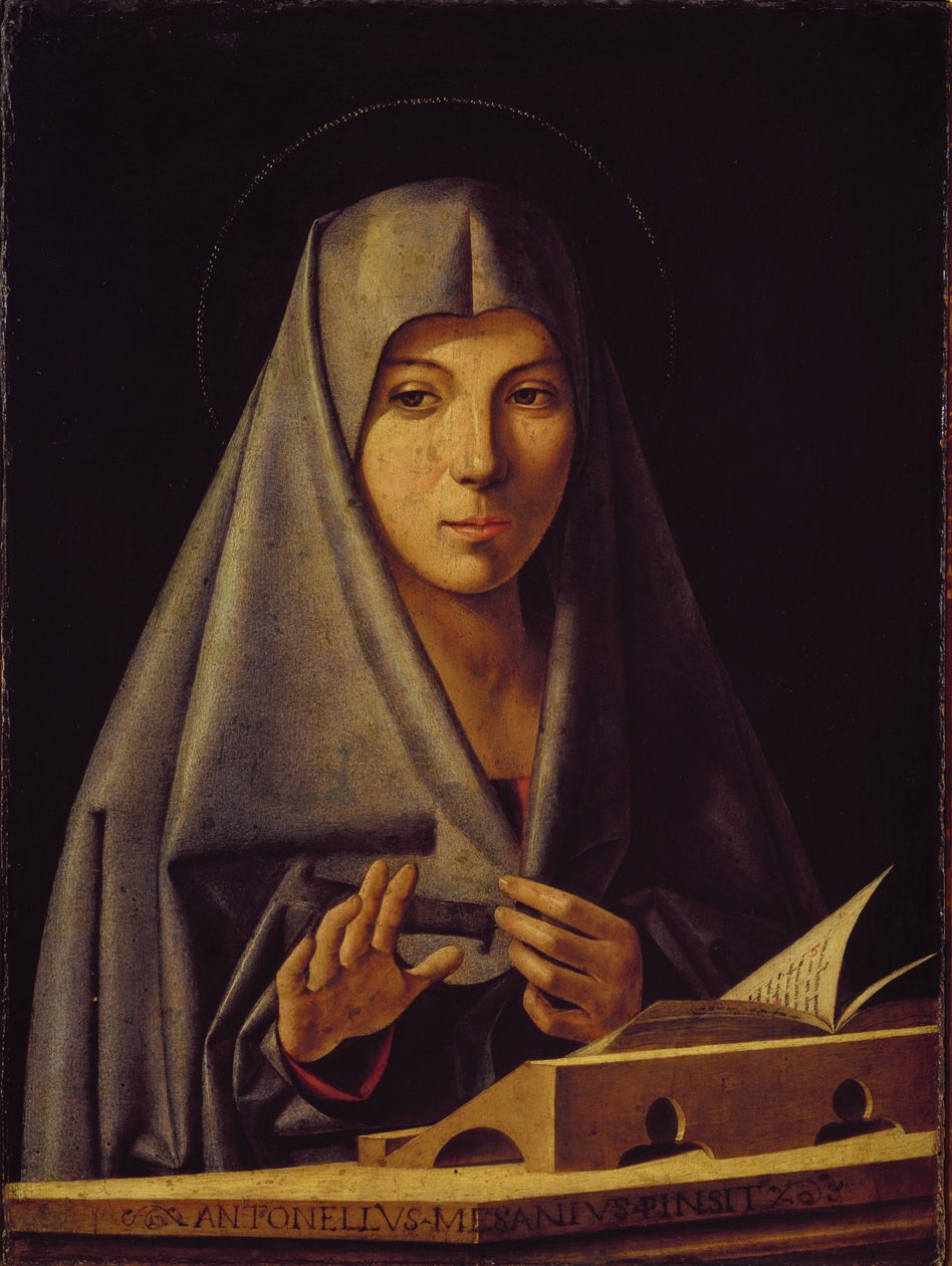Panna Annunciate od Antonello da Messina