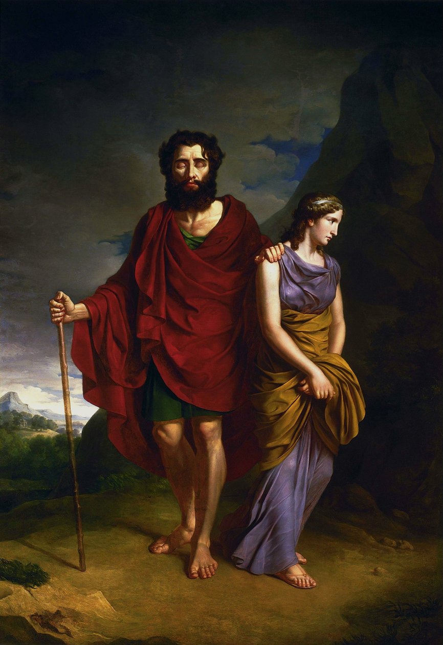 Oidipus a Antigona od Antoni Brodowski