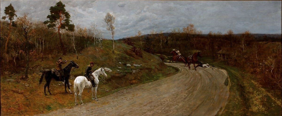 Scéna z povstání 1863. od Maksymiljan Antoni Piotrowski